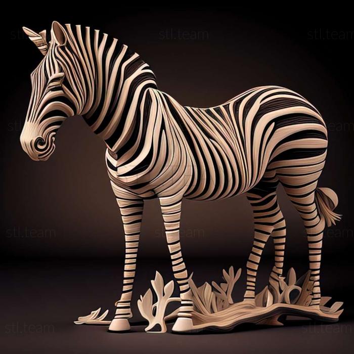3D model Leptopelis zebra (STL)